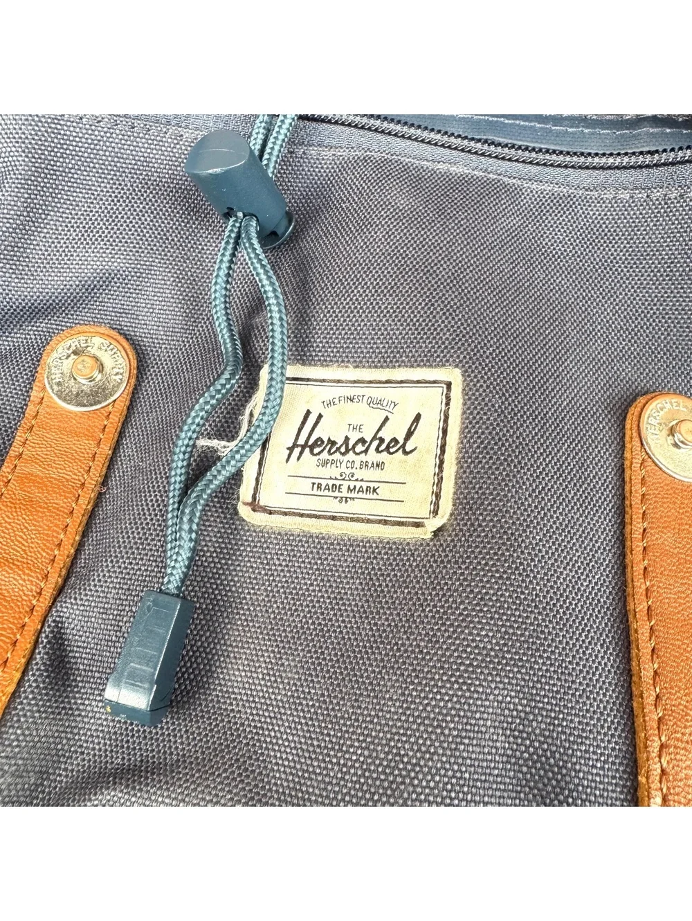 Herschel Classic Backpack with Leather Straps